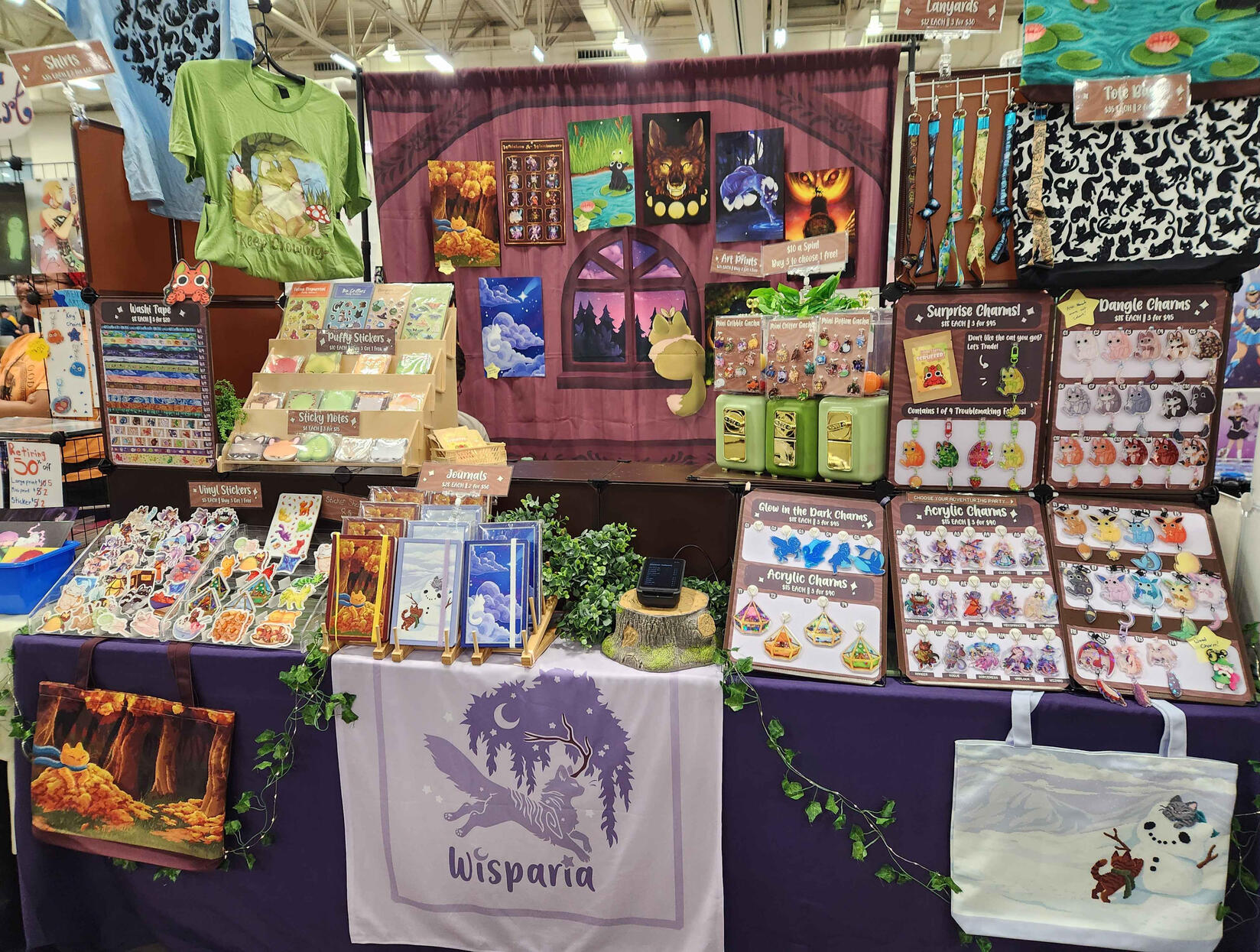 8ft Table @ KitsuneKon 2025